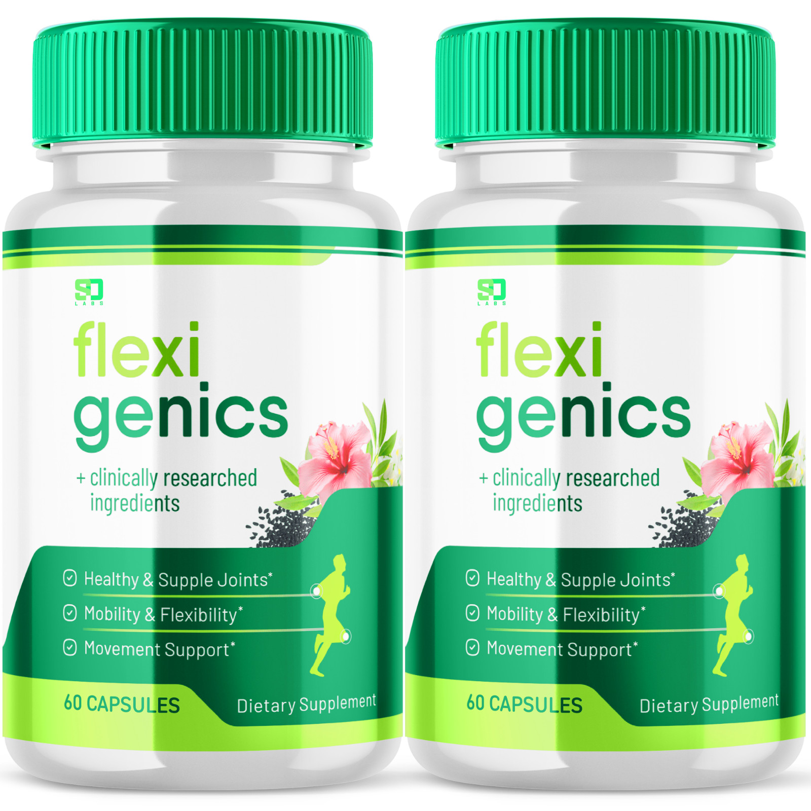 Flexigenics Enhance Mobility, Flexibility & Support Active Lifestyle (2 Pack) Flexigenics Enhance Mobility, Flexibility & Support Active Lifestyle (2 Pack)