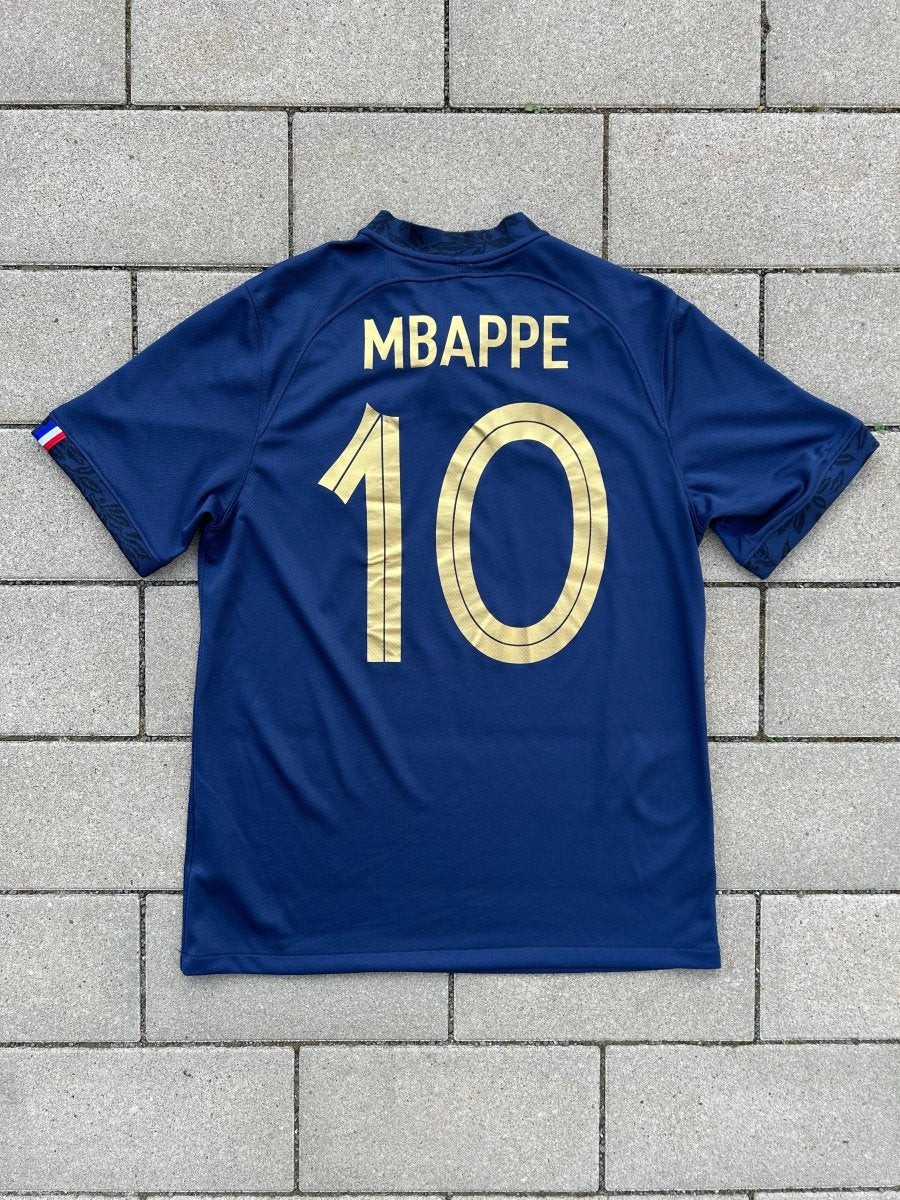 France 2022/23 Original Home Shirt Mbappé #10 Size M