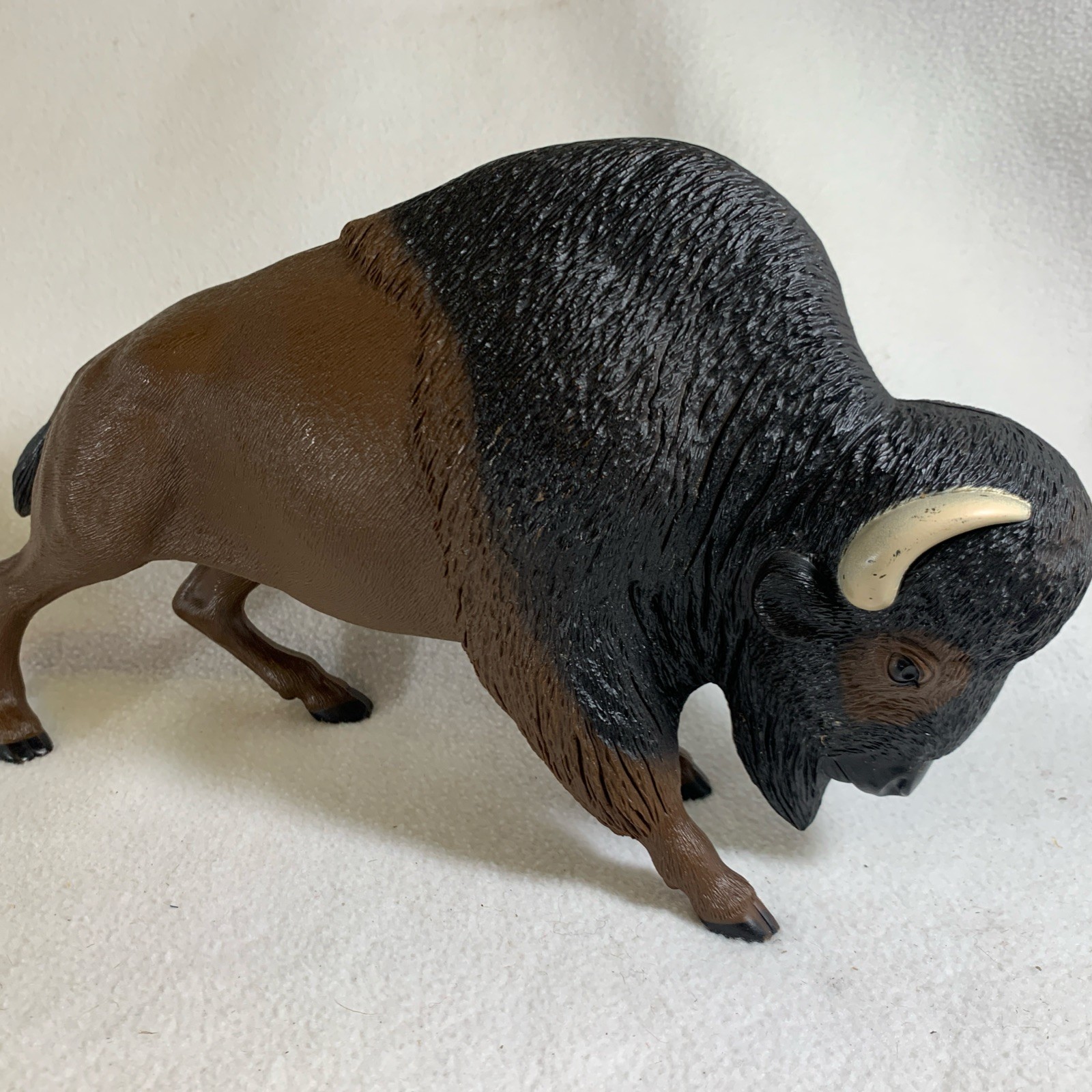 Vintage 1960s Johnny West Buffalo Bison Louis Marx Best of the West Plastic Toy