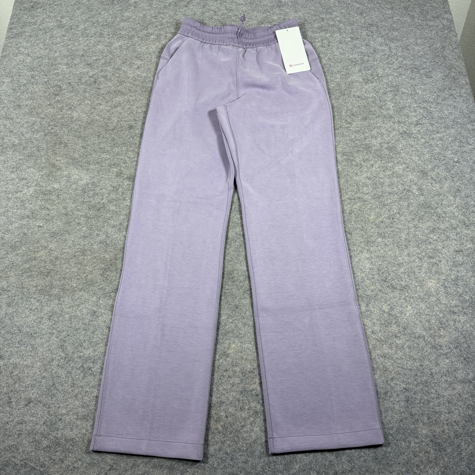 Lululemon Softstreme HR Elastic Waist Pant Women\'s Sz 4 (Actual 26x31.5) Purple