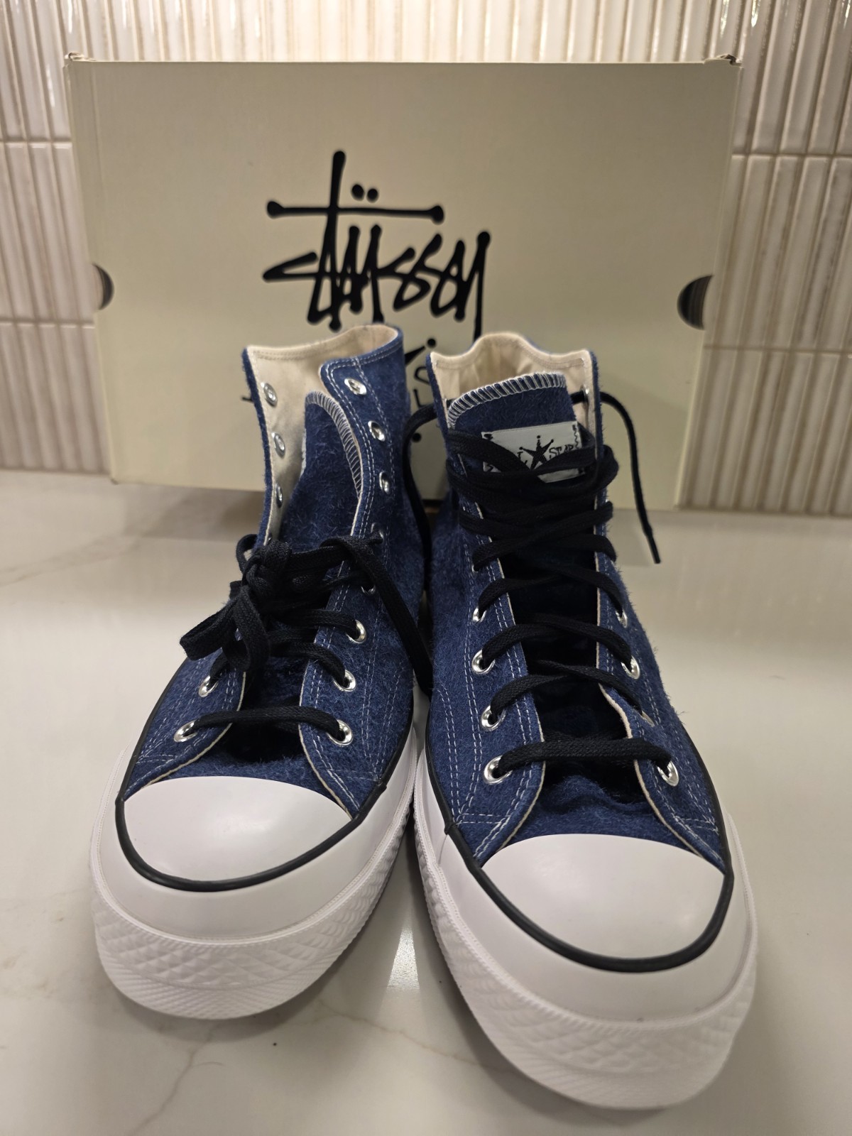 Stussy x Converse Chuck 70 Hi 8 Ball Sargasso Sea A03711C Men’s 12 w/ Box