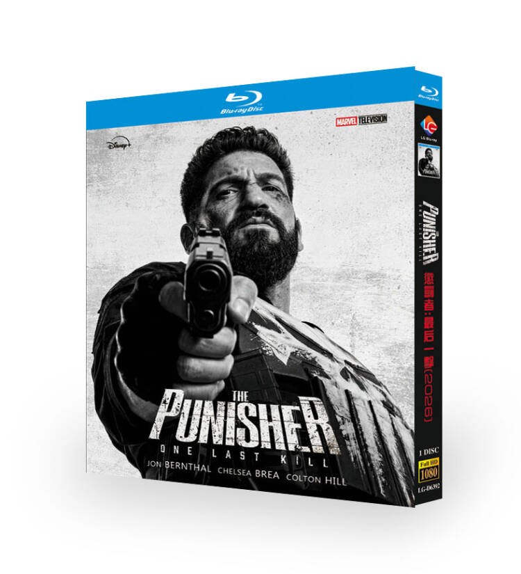 The Punisher: One Last Kill (2026) 1 Disc Set   New Sealed Box Set
