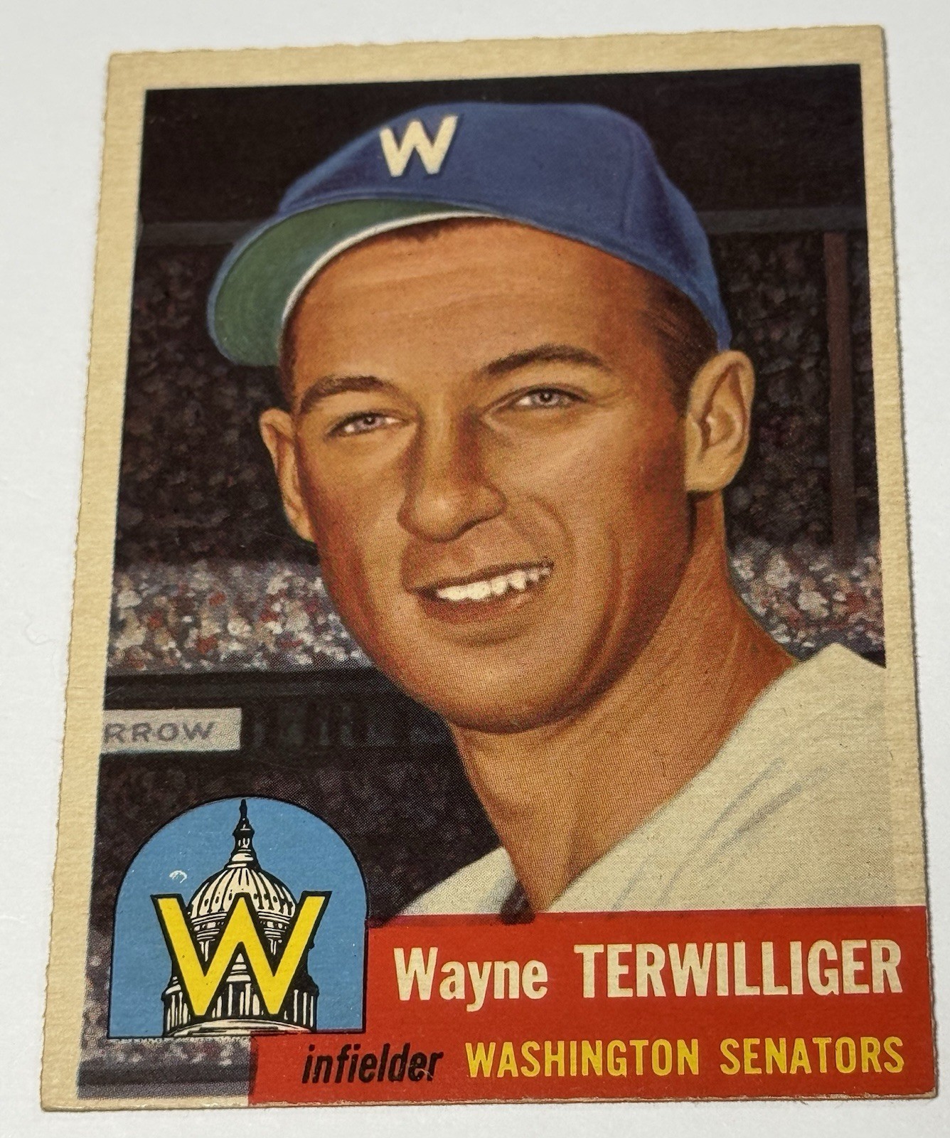 1953 Topps #159 Wayne Terwilliger