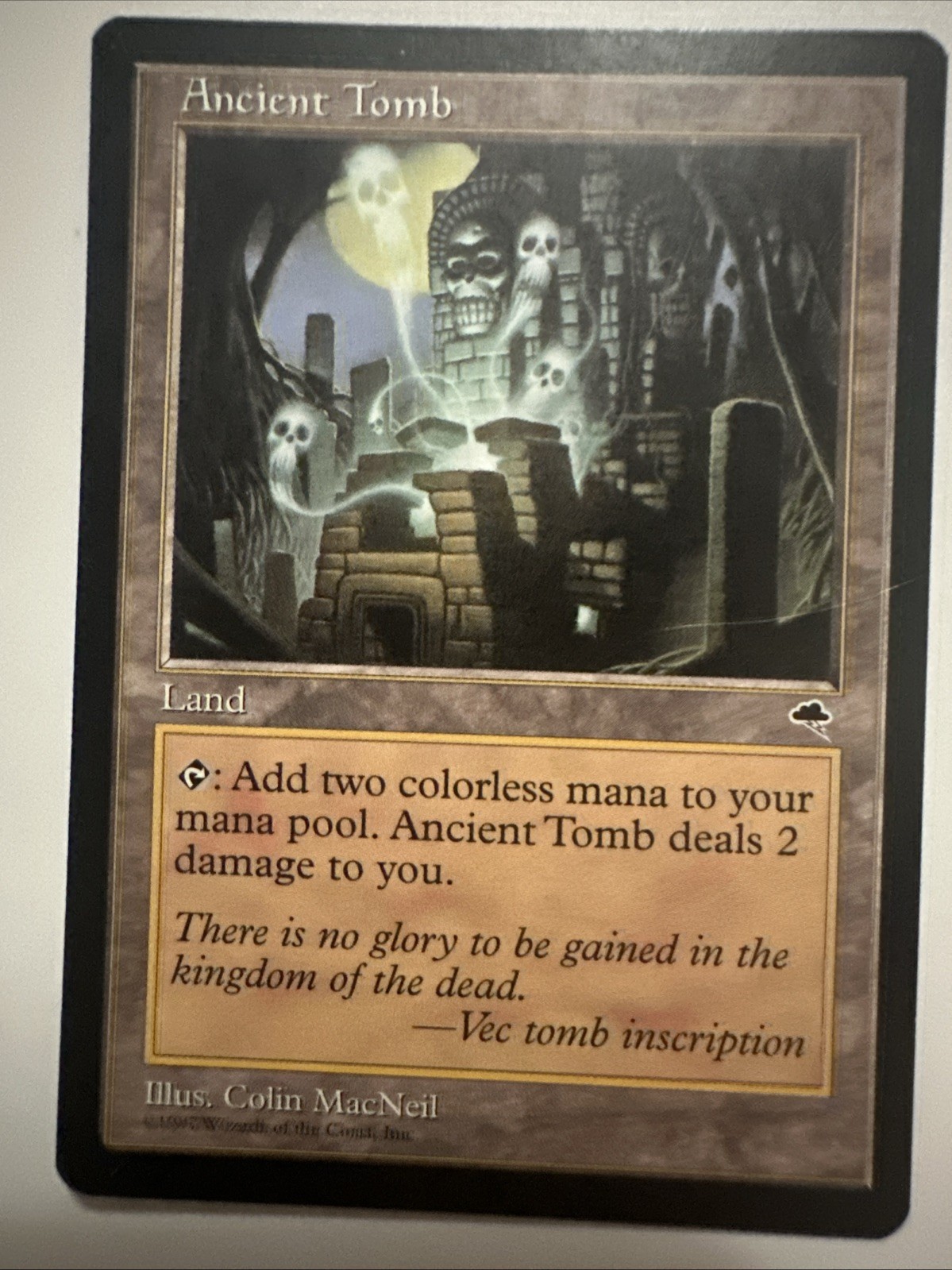 Magic: The Gathering Ancient Tomb, Lightly Played LP (Tempest, 1997)