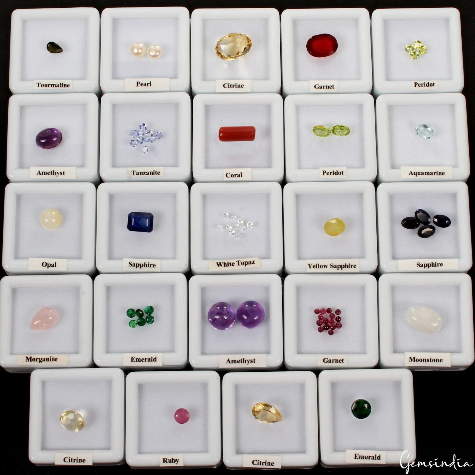 70 Pcs Estate Genuine Semi Precious Loose Gemstone Lot Collection 200$ Plus Retl