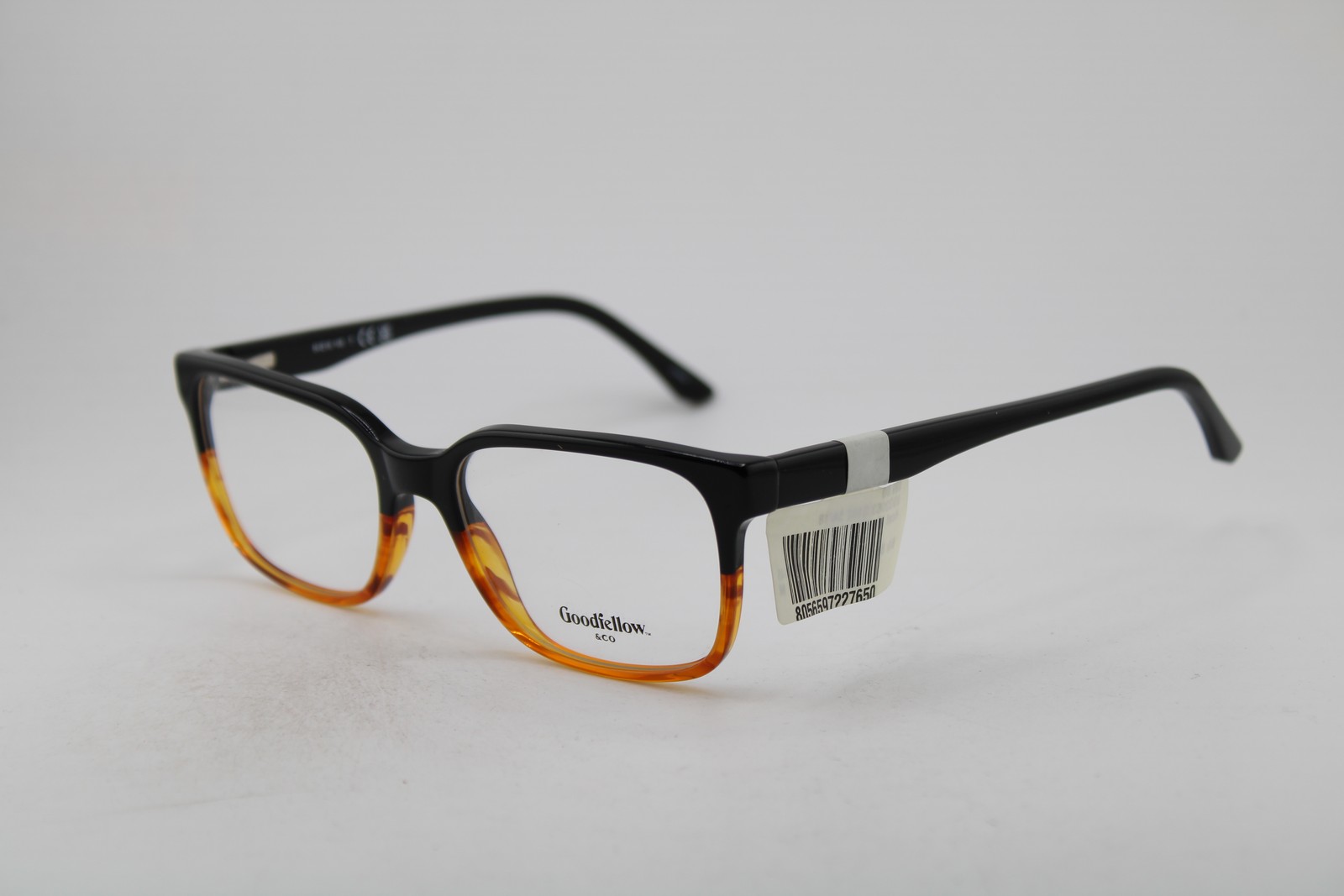 NEW GOODFELLOW & CO. GO 2063 5102 BLACK BROWN HORN AUTHENTIC EYEGLASSES 54-18 NEW GOODFELLOW & CO. GO 2063 5102 BLACK BROWN HORN AUTHENTIC EYEGLASSES 54-18