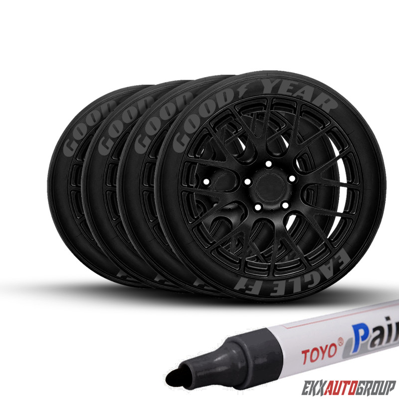 TOYO Tire Letters Waterproof Permanent Paint Marker Pen Car Tires Rubber Metal