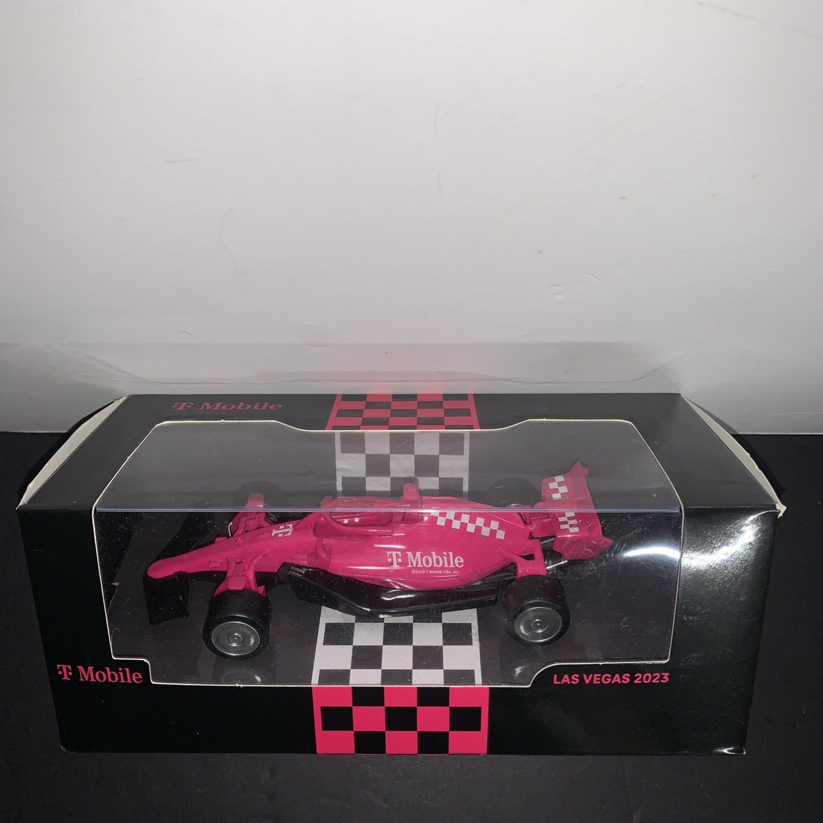 Formula One F-1 T-Mobile Exclusive Rare Official Promo Race Car Las Vegas 2023 Formula One F-1 T-Mobile Exclusive Rare Official Promo Race Car Las Vegas 2023