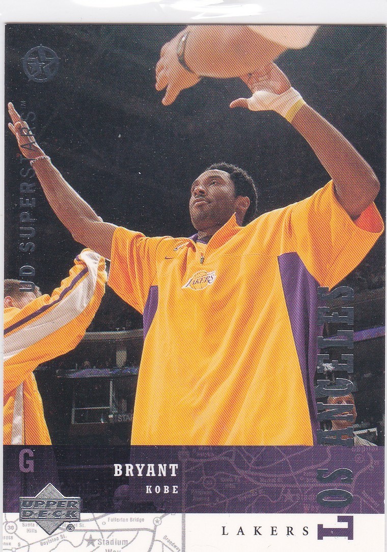 Upper Deck 2002-03 UD Superstars Kobe Bryant #119 Los Angeles Lakers