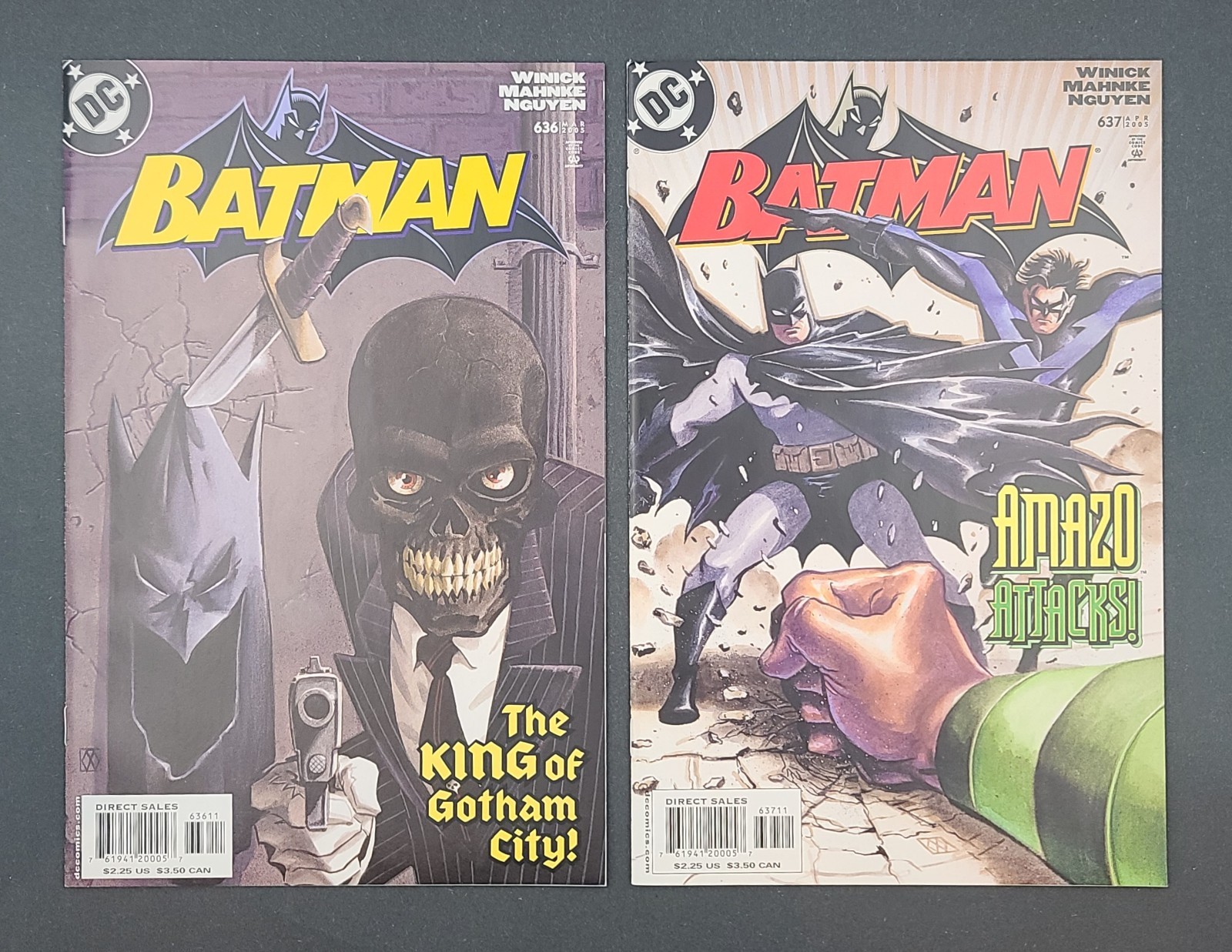 Batman #636-637: 2nd & 3rd Jason Todd as Red Hood (DC, 2005)