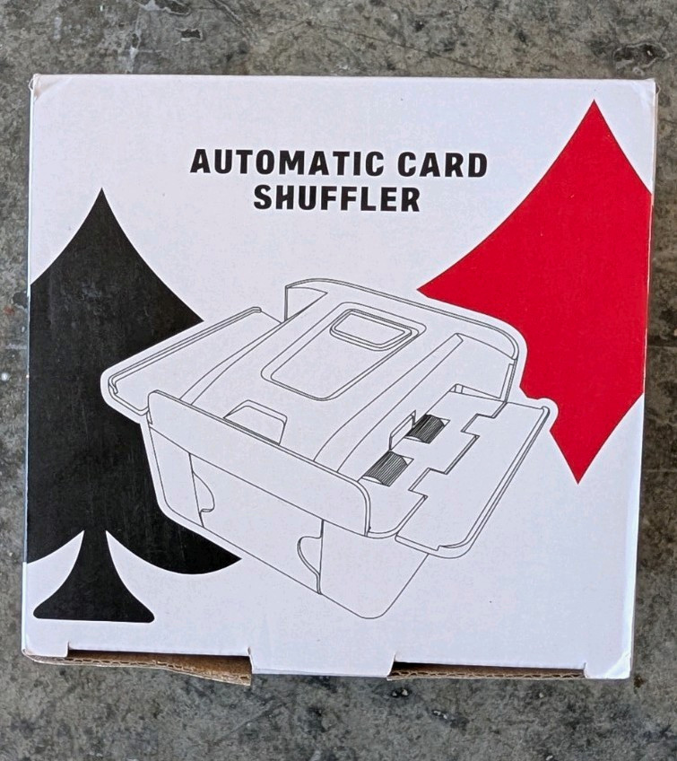 Automatic Card Shuffler B02 Rechargeable Portable Card Shuffling Machine Type-C