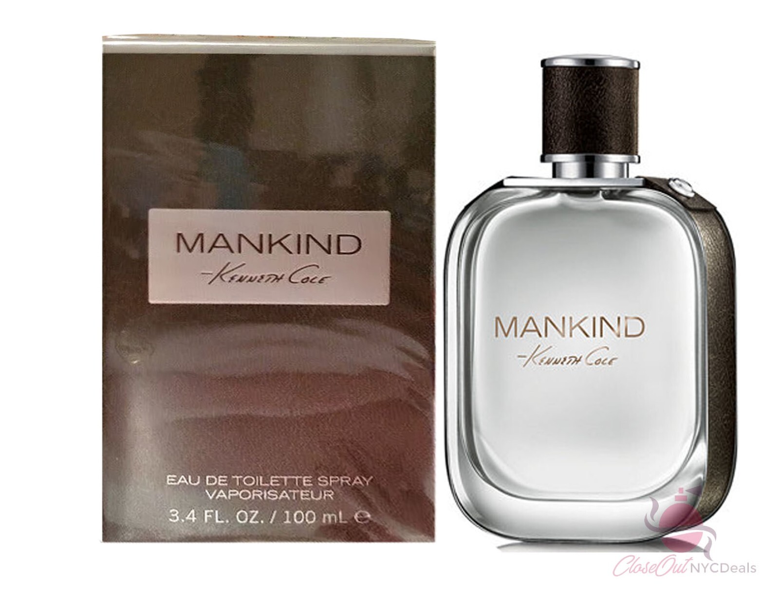 Mankind by Kenneth Cole cologne 3.4 oz / 100 ml EDT Cologne for Men - SEALED