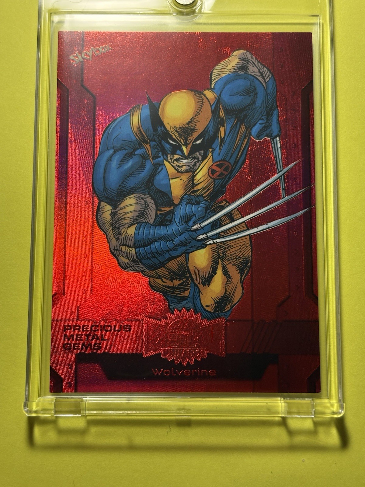 WOLVERINE 2024 Marvel Metal Universe Precious Metal Gems Red PMG /100