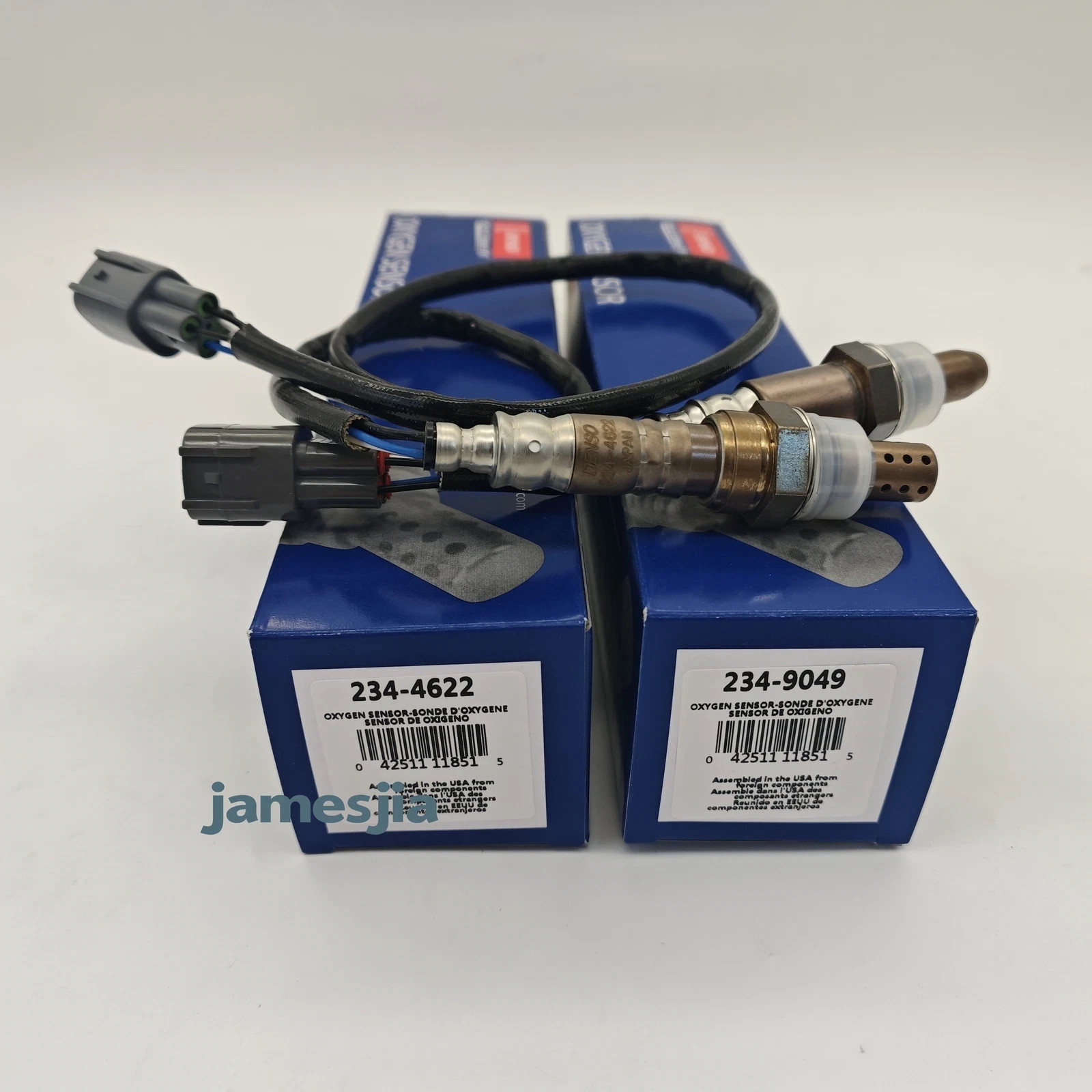 2PCS Denso Up+Down Oxygen O2 Sensors For Toyota Camry RAV4 2.4L L4 234-9049/4622 2PCS Denso Up+Down Oxygen O2 Sensors For Toyota Camry RAV4 2.4L L4 234-9049/4622