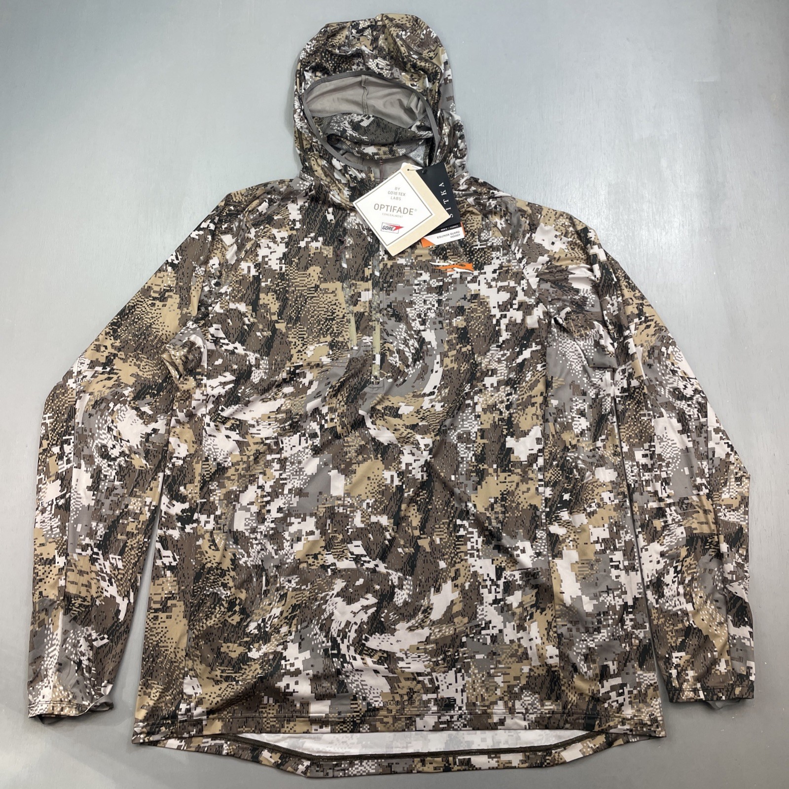 Sitka Gear Equinox Guard Hoody Men XL Optifade Elevated Lightweight UPF NEW TAGS