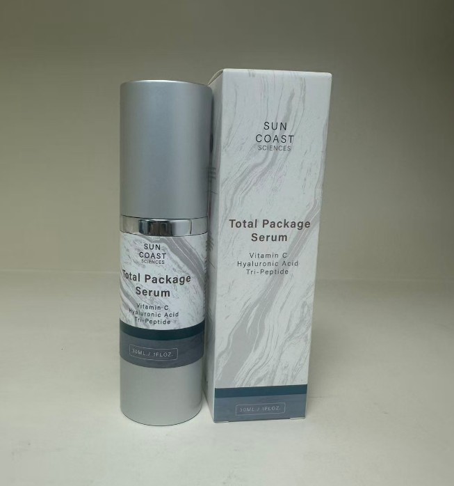 Sun Coast Science Total Package Serum, Vitamin C, Hyaluronic Acid, (1/2/3 Pack) Sun Coast Science Total Package Serum, Vitamin C, Hyaluronic Acid, (1/2/3 Pack)