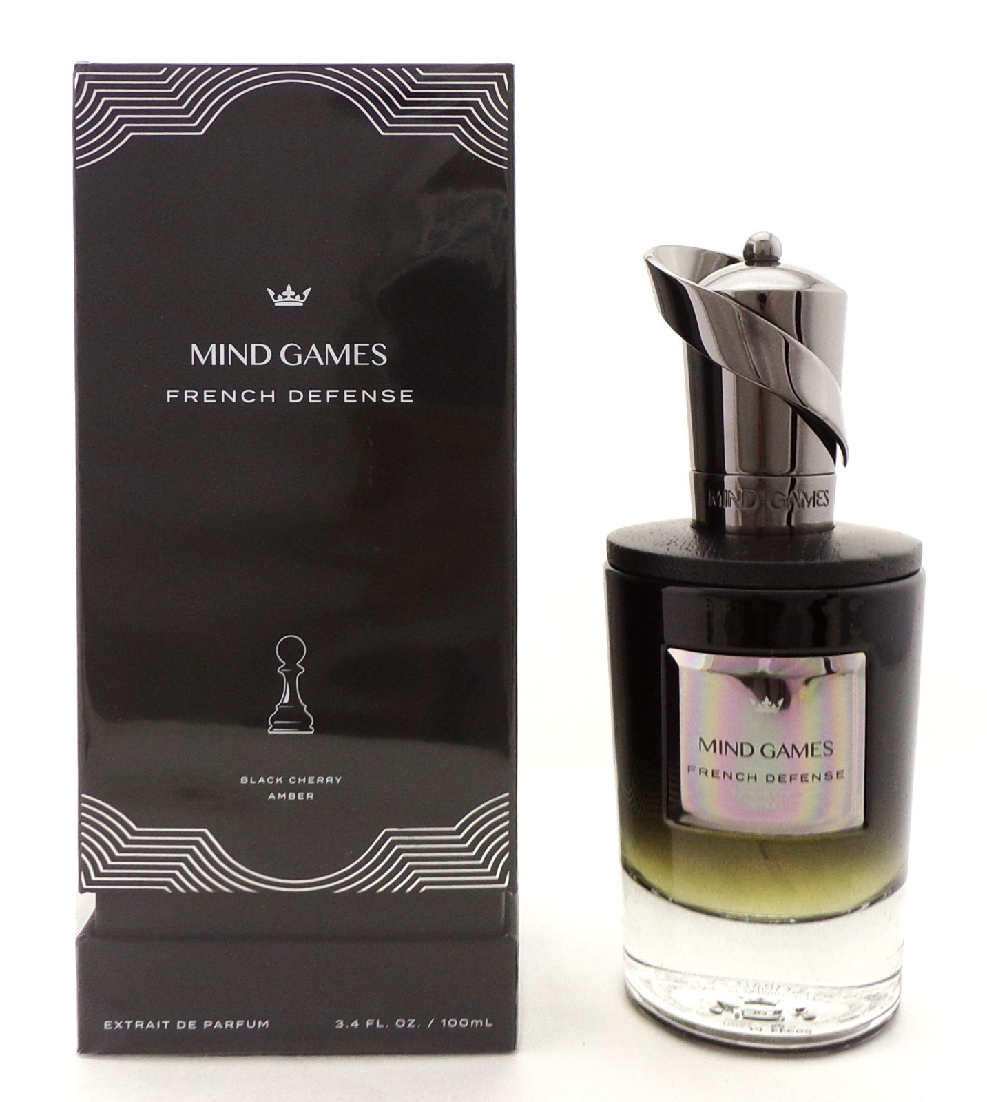 FRENCH DEFENSE by Mind Games 3.4 oz. Extrait de Parfum Spray Unisex. New in Box FRENCH DEFENSE by Mind Games 3.4 oz. Extrait de Parfum Spray Unisex. New in Box