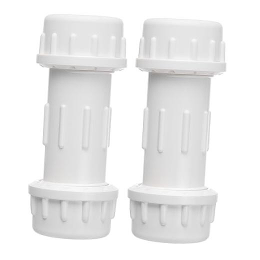 DONWARE 11/2-inch PVC Compression Coupling, Pipe Fittings Adapter 1.5 inches