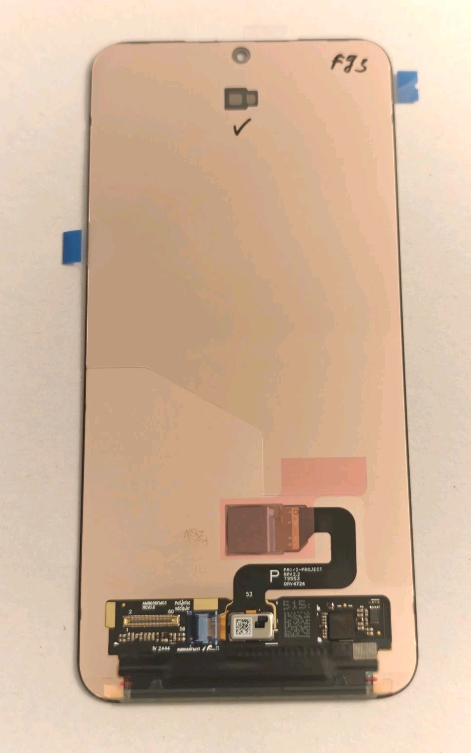 Genuine Original Samsung Galaxy S25+ OLED Service Pack GH82-36356A