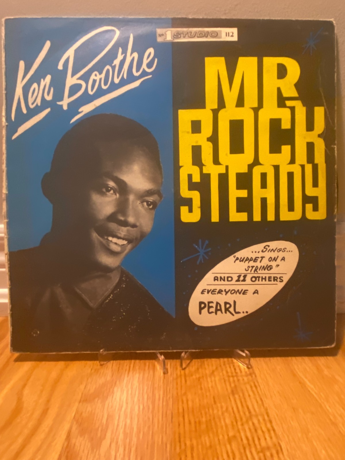 KEN BOOTHE - MR ROCK STEADY VINYL LP STUDIO ONE Rare