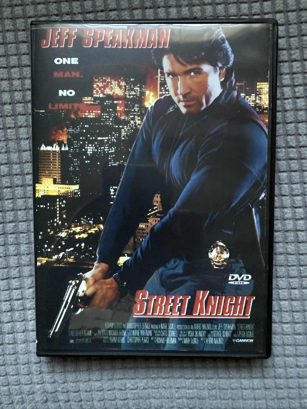 Street Knight (1993) Rare Import DVD Jeff Speakman Region Free Action Movie