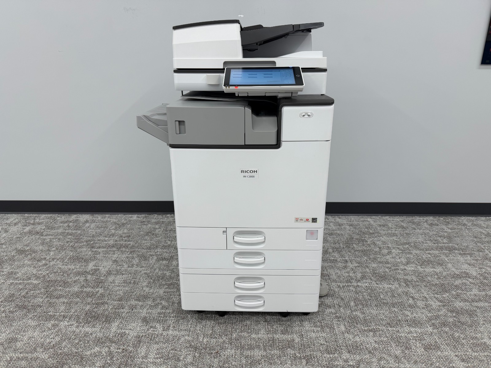 Ricoh IM C3000 Color Copier Printer Scanner Finisher / Only 44k Meter