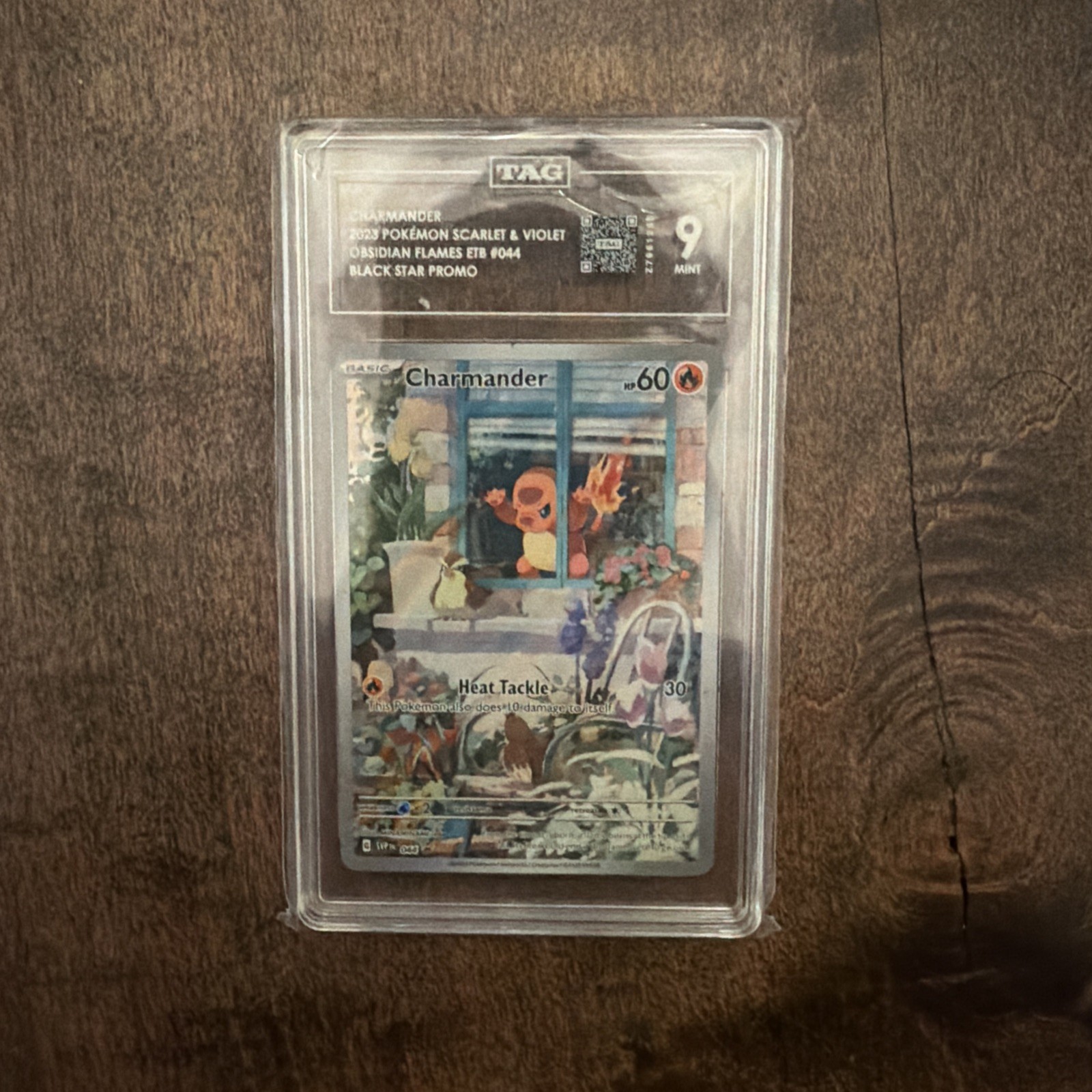 2023 Pokemon Charmander PokeMon Scarlet & Violet Black Star Promos 044 Tag 9 2023 Pokemon Charmander PokeMon Scarlet & Violet Black Star Promos 044 Tag 9