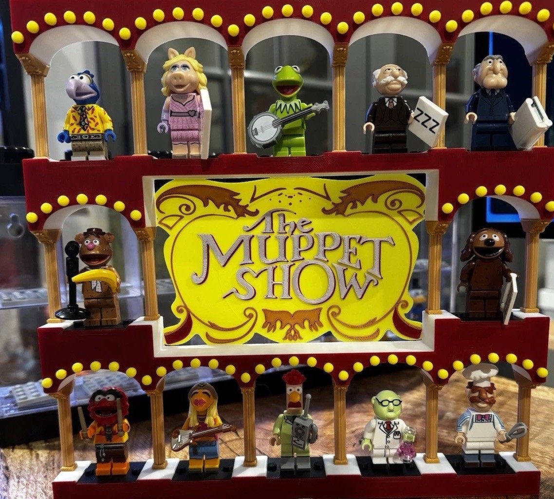 LEGO The Muppets Series 1 Minifigure 3D Printed Display Stand