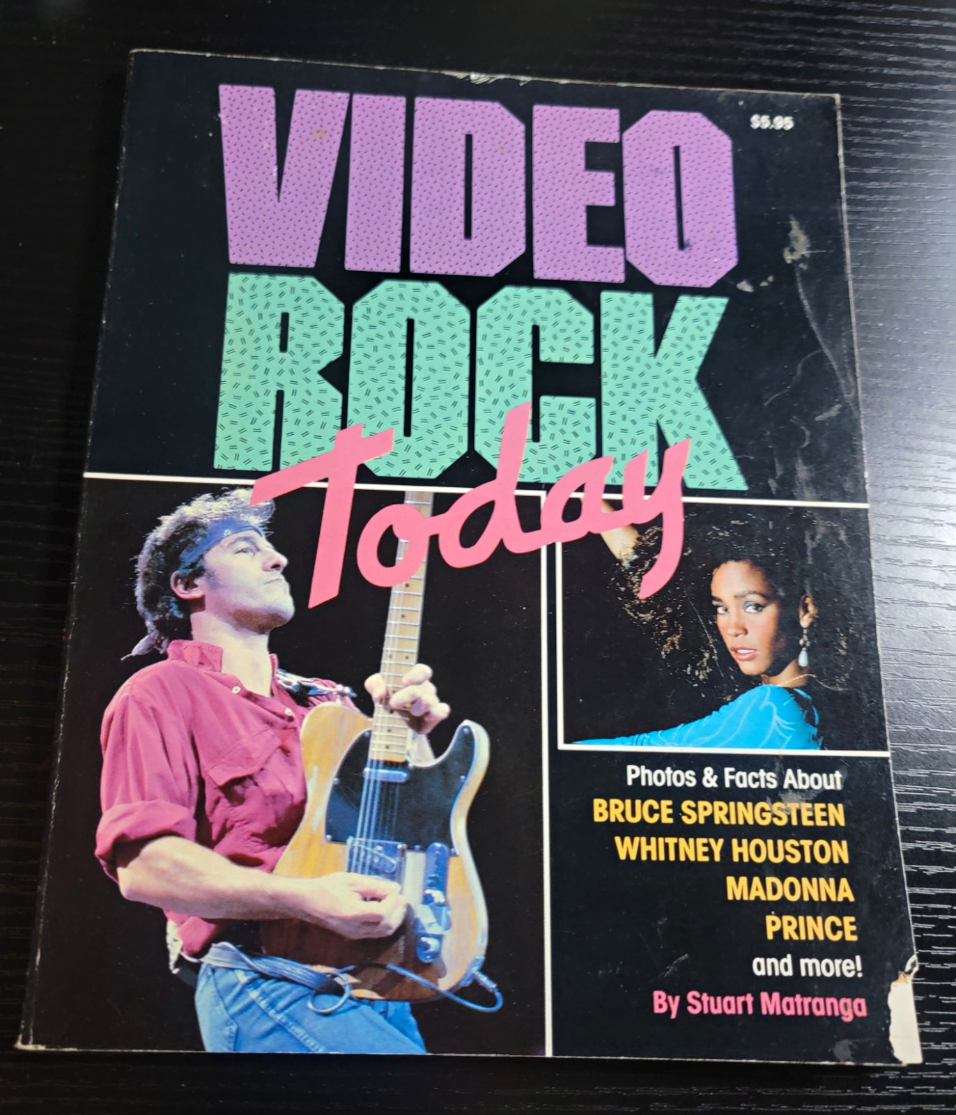 Vintage 1987 Video Rock Today Paperback Stuart Matranga Parachute Press