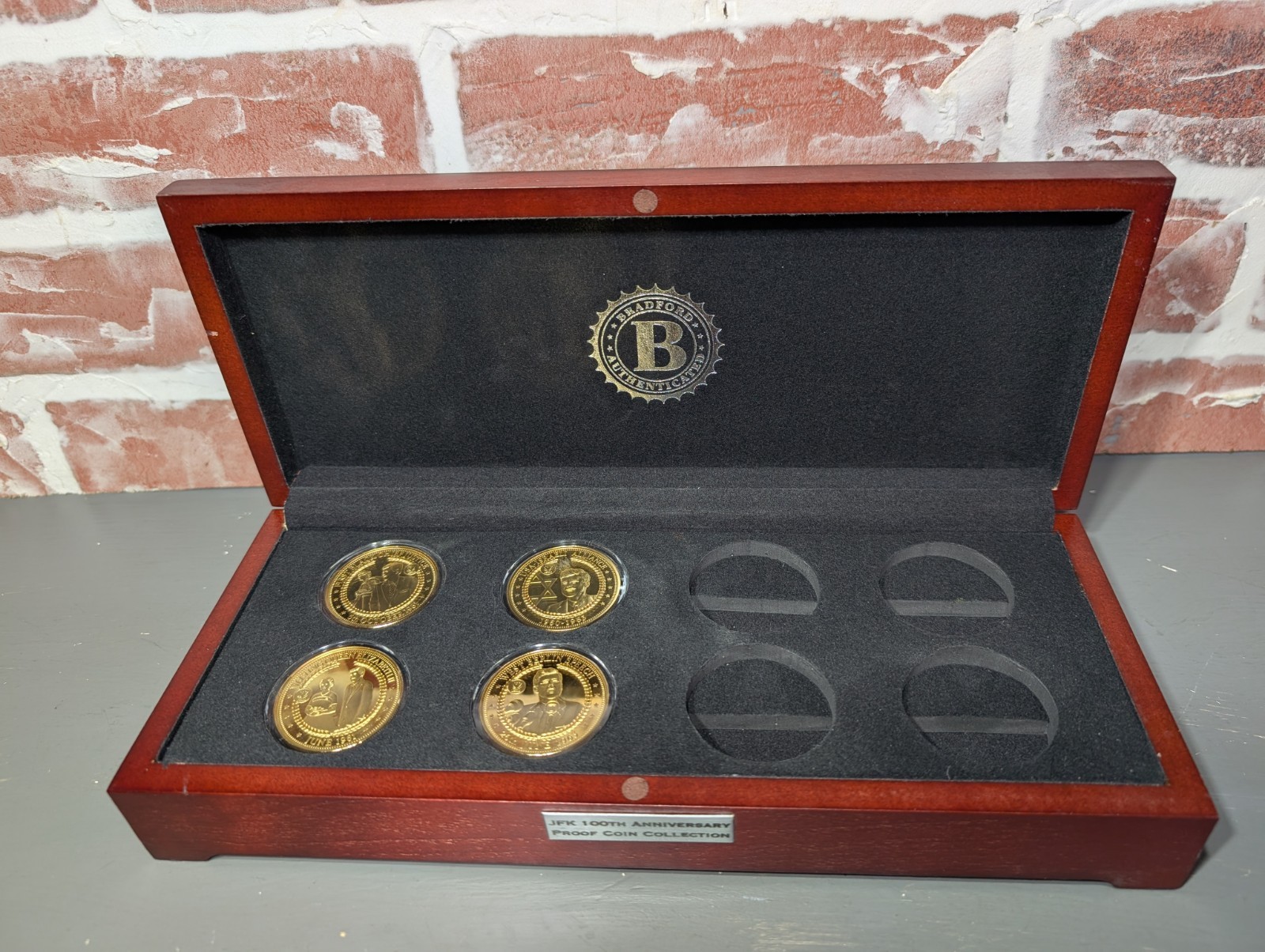 The Bradford Exchange JFK 100th Anniversary Legacy Proof Coin Collection The Bradford Exchange JFK 100th Anniversary Legacy Proof Coin Collection