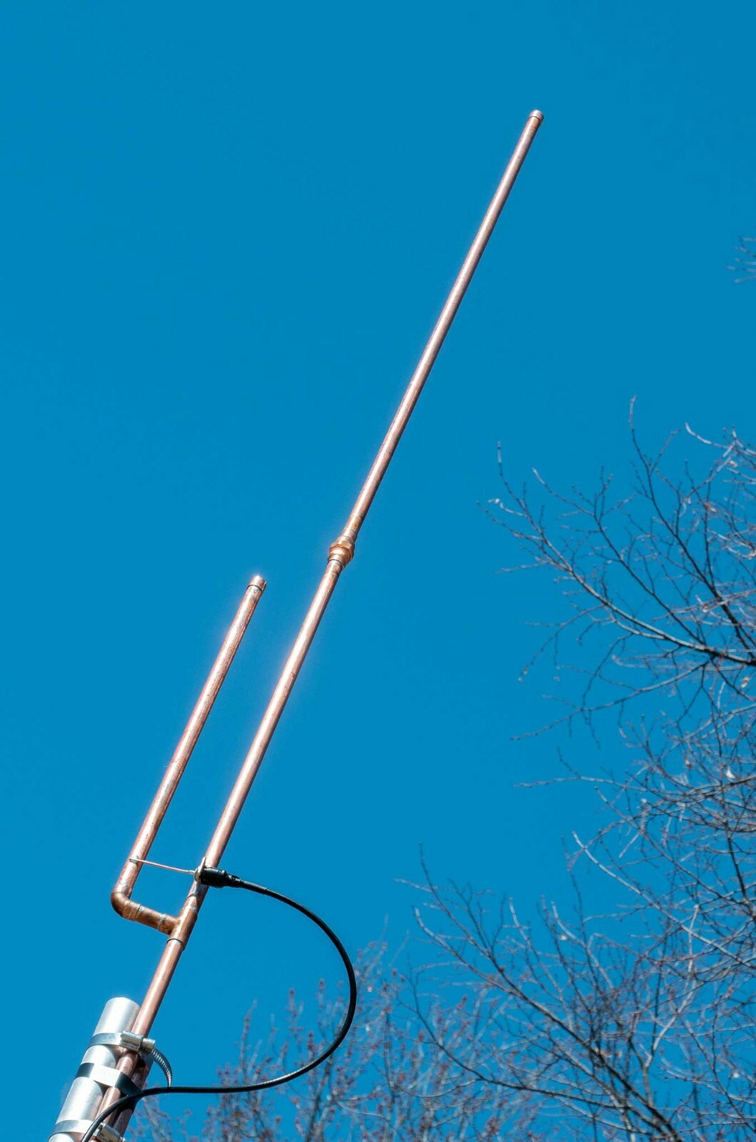 Premium KB9VBR J-Pole Base Antenna 2 meter dual band amateur ham radio scanner