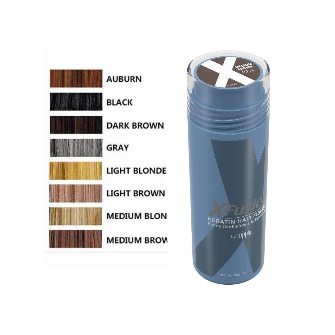 Xfusion Keratin Hair Fibers 28G / 0.98 oz Choose  Color Fast Shipping