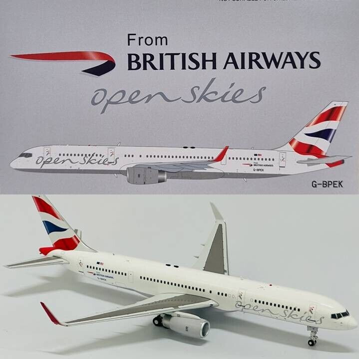 InFlight B-models  1/200 B-757-BPEK, Boeing 757-200 British Airways \