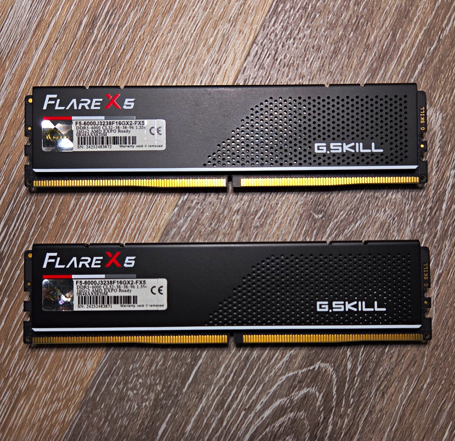 G.SKILL Flare X5 32GB 2x16GB DDR5-6000 CL32 AMD EXPO RAM F5-6000J3238F16GX2-FX5