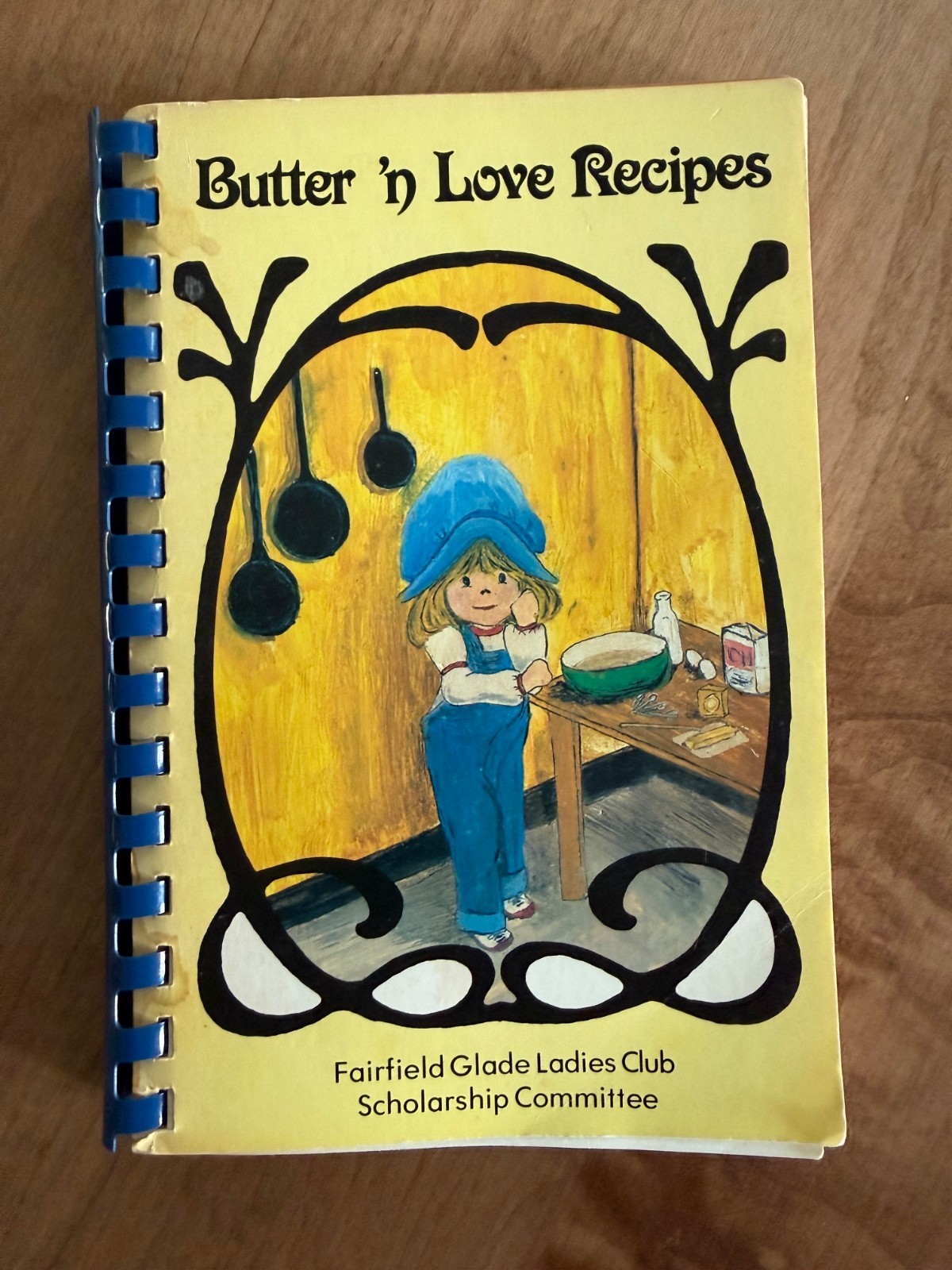 Vintage 1982 Cookbook Fairfield Glade Ladies Club Scholarship Committee TN