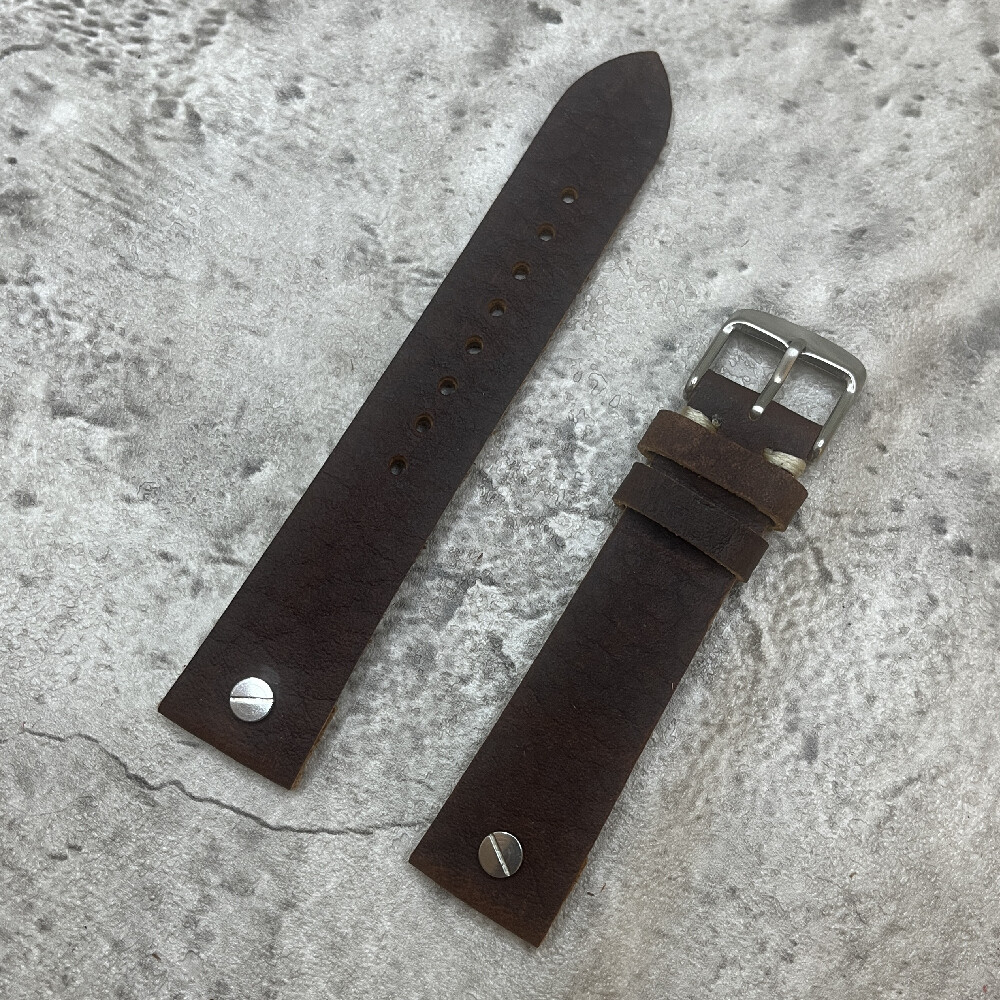 Vintage Open-ended Strap Band for Fixed Wire Lug Watch Size 20mm #170B Vintage Open-ended Strap Band for Fixed Wire Lug Watch Size 20mm #170B