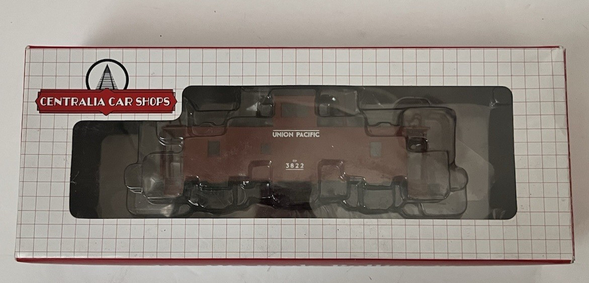 Centralia Car Shops UP CA-4 Caboose #3822 Oxide Red HO CCS1069-07 NIB