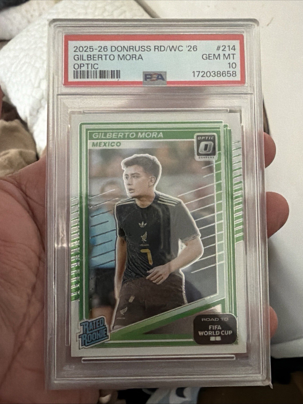 2025-26 Panini Donruss Road to Fifa World Cup - Rated Rookie Gilberto Mora #214
