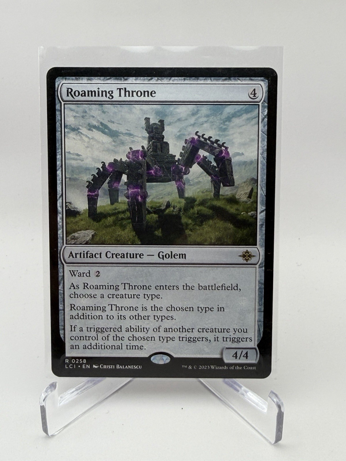 MTG Lost Caverns of Ixalan - Roaming Throne 258 Rare Nonfoil Never Played MTG Lost Caverns of Ixalan - Roaming Throne 258 Rare Nonfoil Never Played