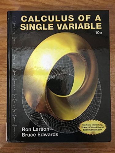 Calculus of a Single Variable - ACCEPTABLE Calculus of a Single Variable - ACCEPTABLE
