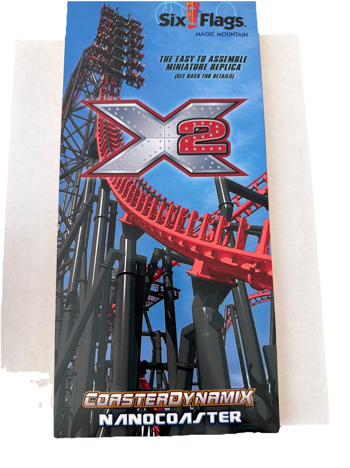Six Flags Magic Mountain X2 Coaster Dynamix Nanocoaster Limited Sold Out Six Flags Magic Mountain X2 Coaster Dynamix Nanocoaster Limited Sold Out