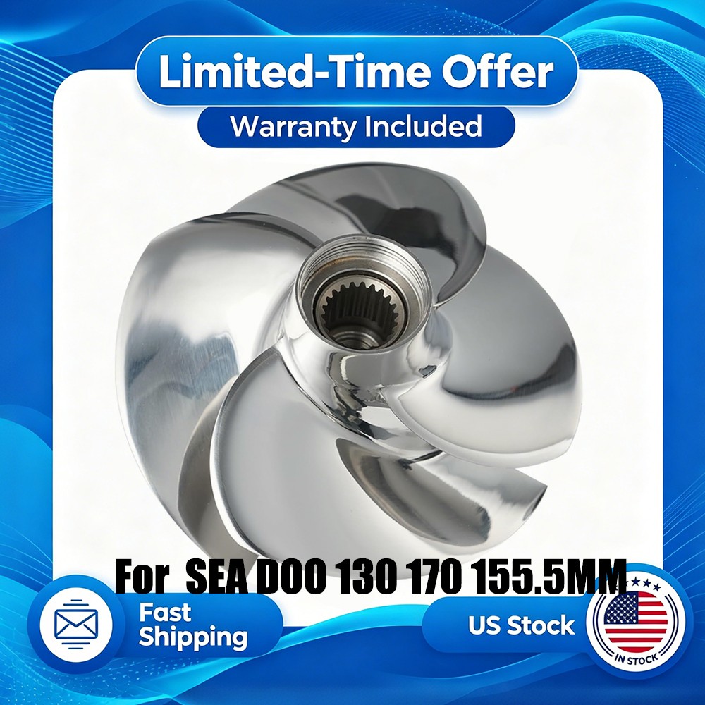 Jet Ski Impeller For Seadoo 09-19 GTX/Wake 155 20-26 GTI 130/170 Replace 10/18A