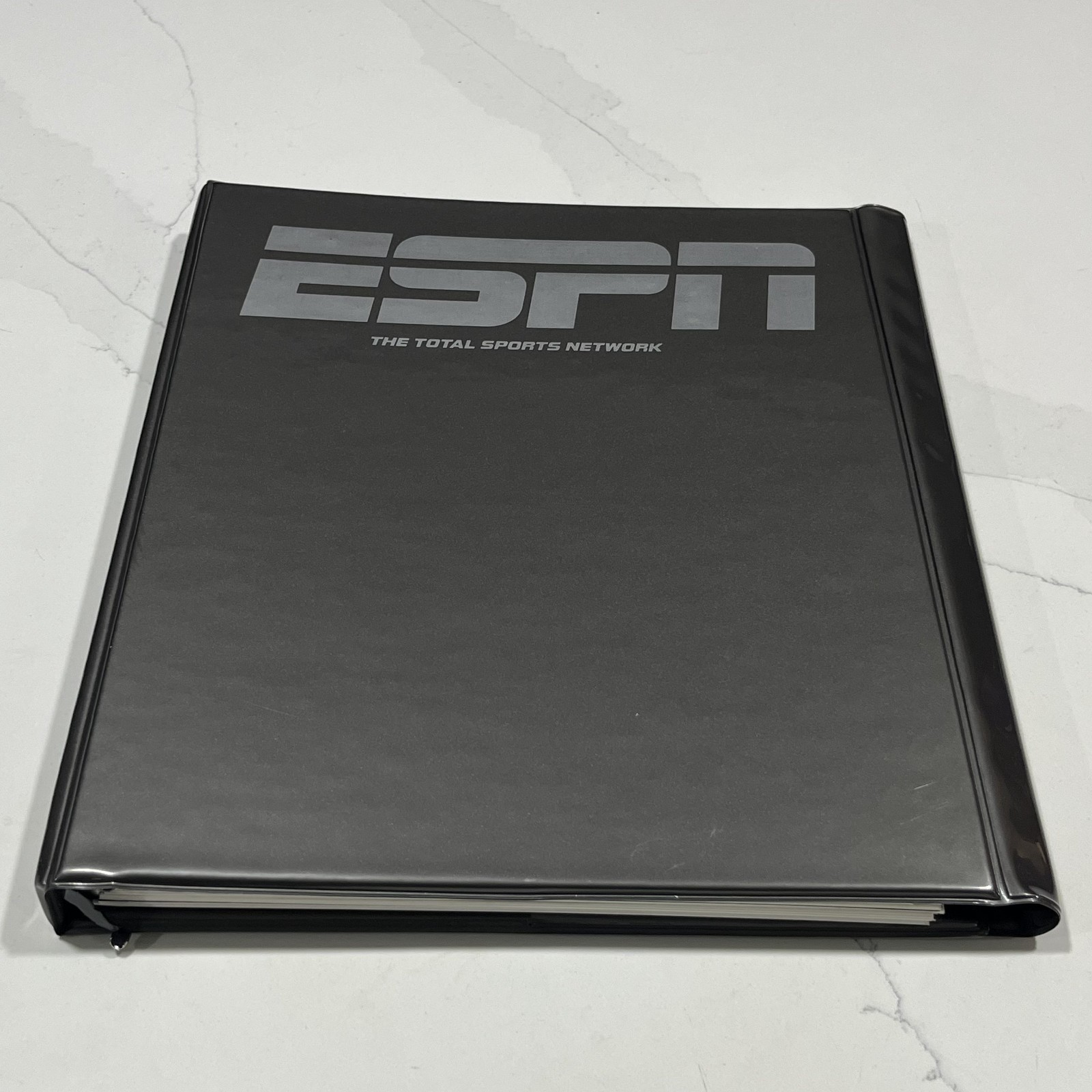 ESPN Network Binder 1985 Ultra Rare 5th Anniversary Total Sports Programming NFL ESPN Network Binder 1985 Ultra Rare 5th Anniversary Total Sports Programming NFL
