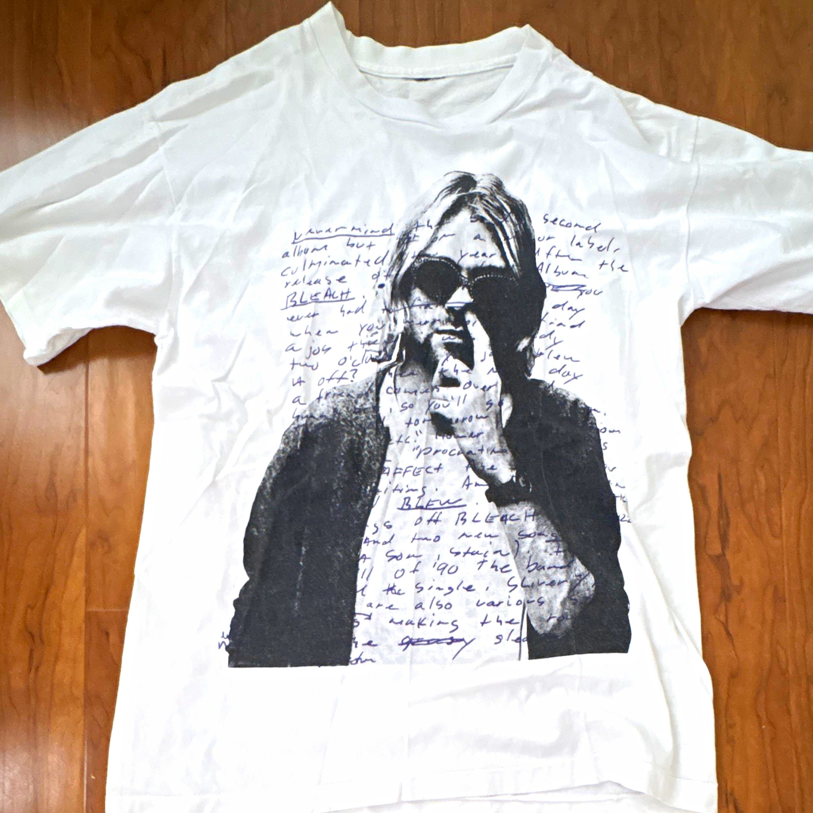 *RARE* Vintage 90s Kurt Cobain Bootleg Graphic T-Shirt
