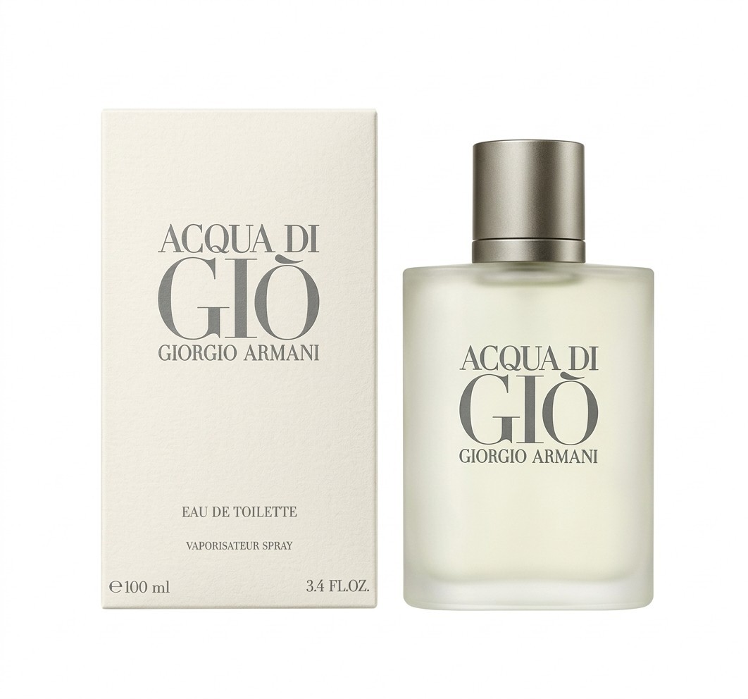 Giorgio Armani Acqua Di Gio Eau De Toilette EDT Spray 3.4 oz / 100ml New In Box