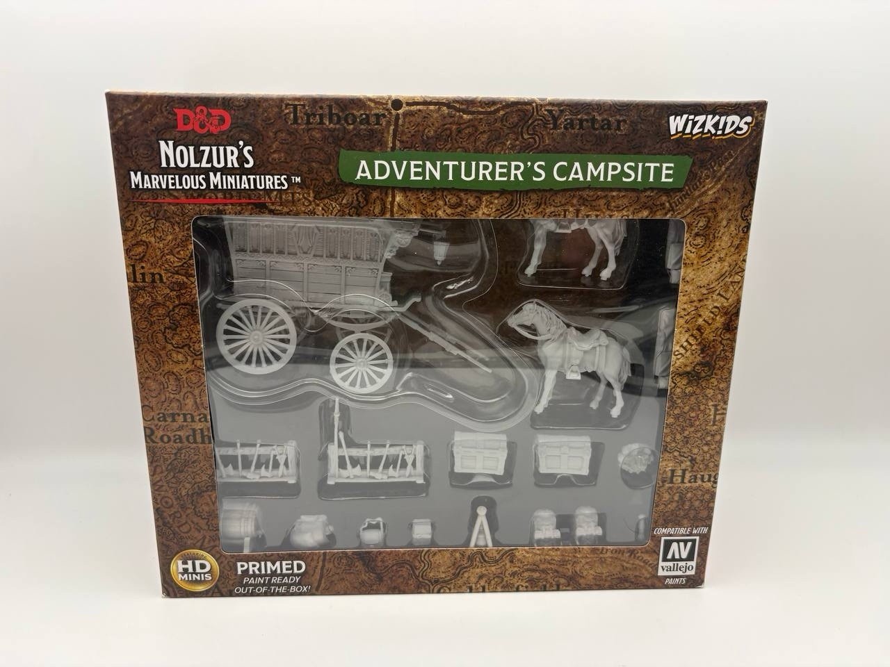 D&D Nolzur's Marvelous Miniatures: Adventurer's Campsite