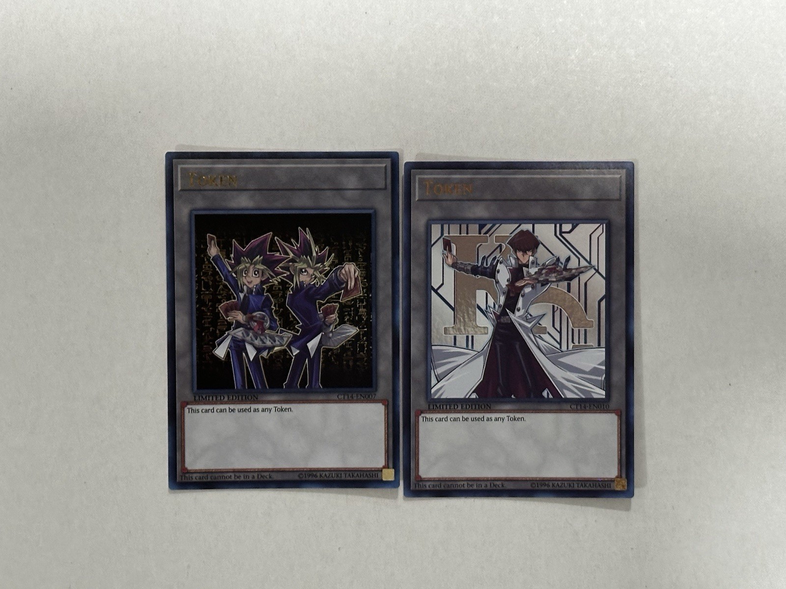 Token: Yugi Kaiba CT14-EN010 2017 Mega-Tins Limited Edition Holo NM Yugioh Card Token: Yugi Kaiba CT14-EN010 2017 Mega-Tins Limited Edition Holo NM Yugioh Card