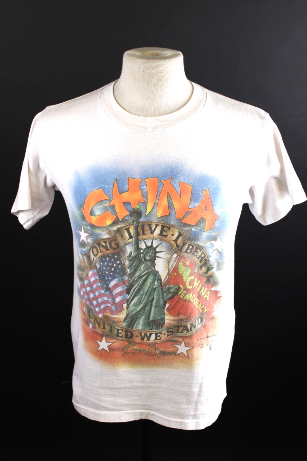 Vintage 1987 Tony Alamo Designs China T-Shirt Mens Size Large Vintage 1987 Tony Alamo Designs China T-Shirt Mens Size Large