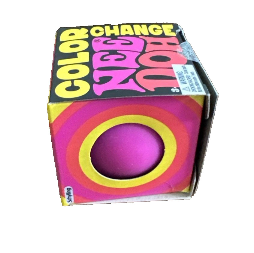 AUTHENTIC Schylling NeeDoh Color Change Pink Fidget Toy Sensory Stress Ball AUTHENTIC Schylling NeeDoh Color Change Pink Fidget Toy Sensory Stress Ball