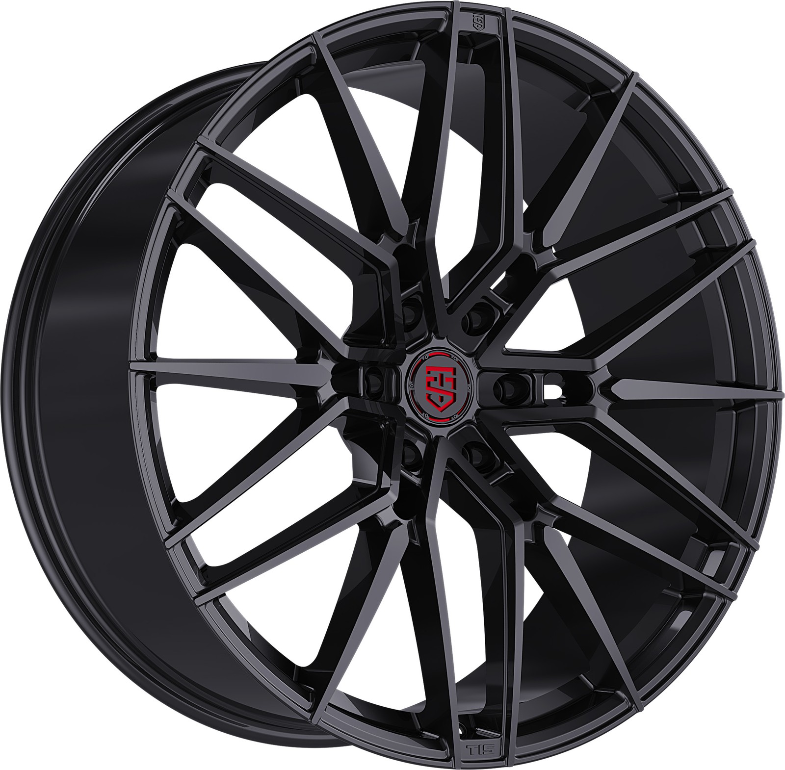 TIS Motorsports 506B Gloss Black 24x10 6x5.5 24mm (506B-2408324)